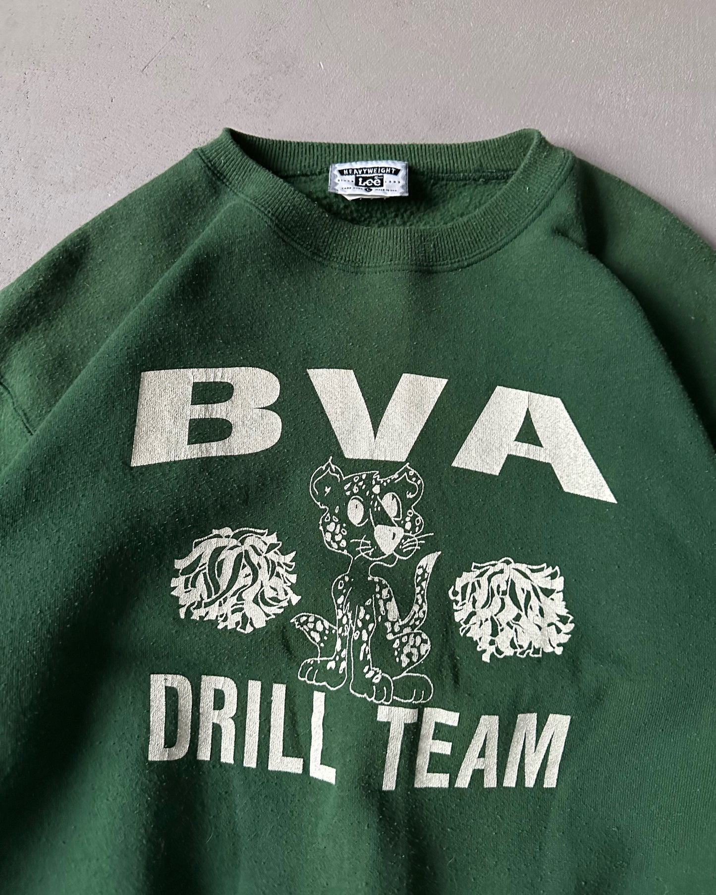 1990s - Green BVA Crewneck - M/L