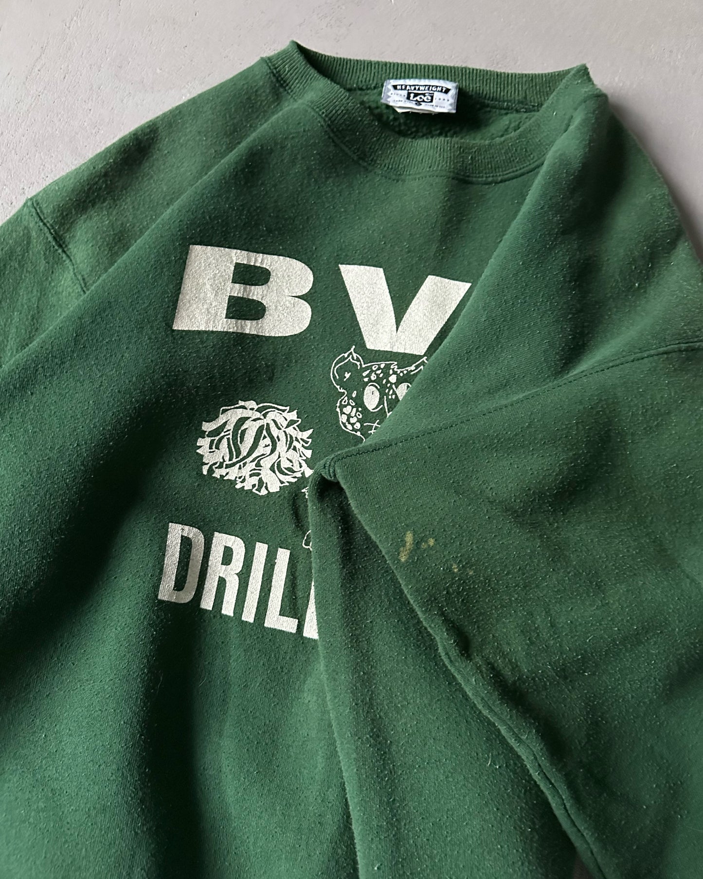 1990s - Green BVA Crewneck - M/L