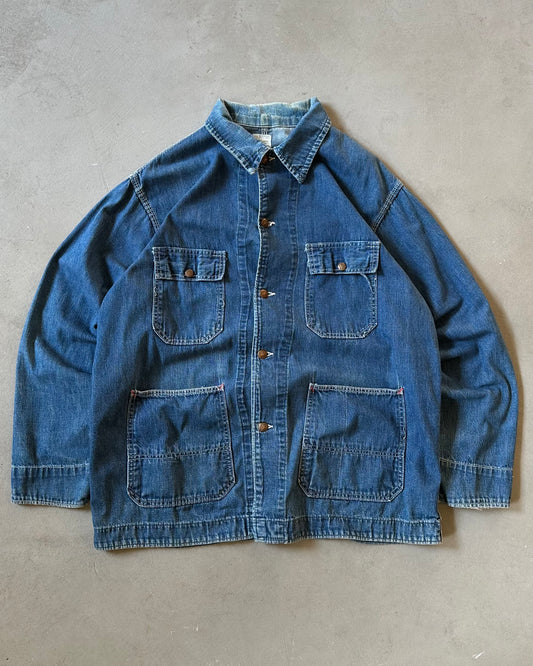 1960s - Big Mac Denim Chore Jacket - XL