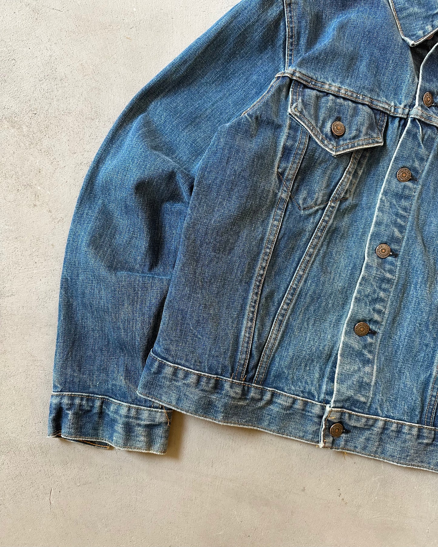 1970s - Levi's Type III Jeans Jacket - M/L