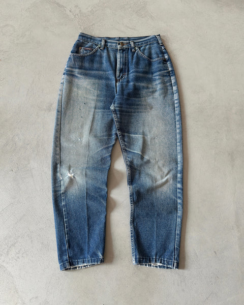 2000s - Faded Tapered Jeans - 28x27