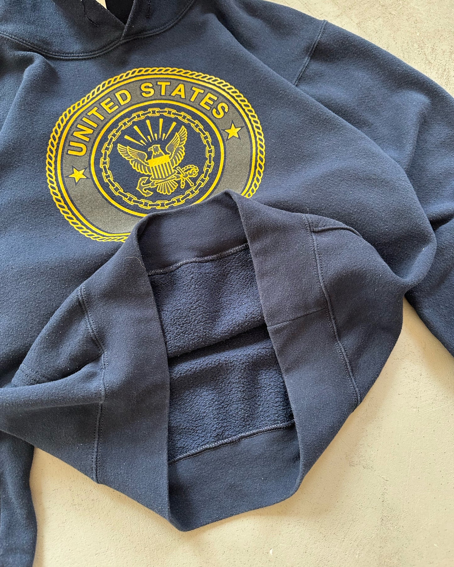 1990s - Navy USN Hoodie - S