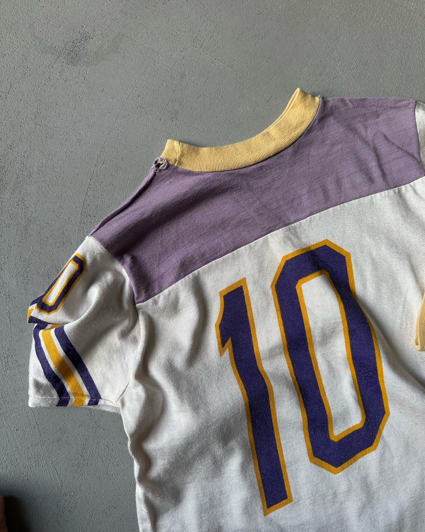 1970s - White/Purple "10" Jersey - (W)S