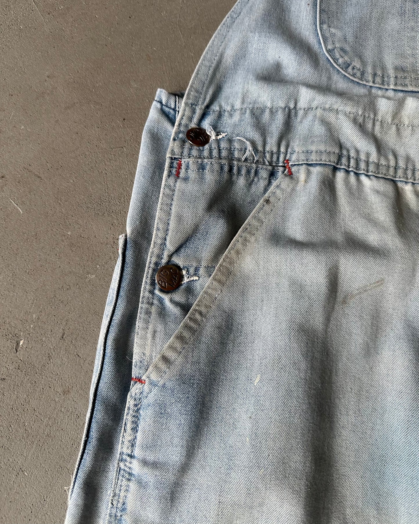 Années 1960 - Salopette Big Mac Vieillie - M