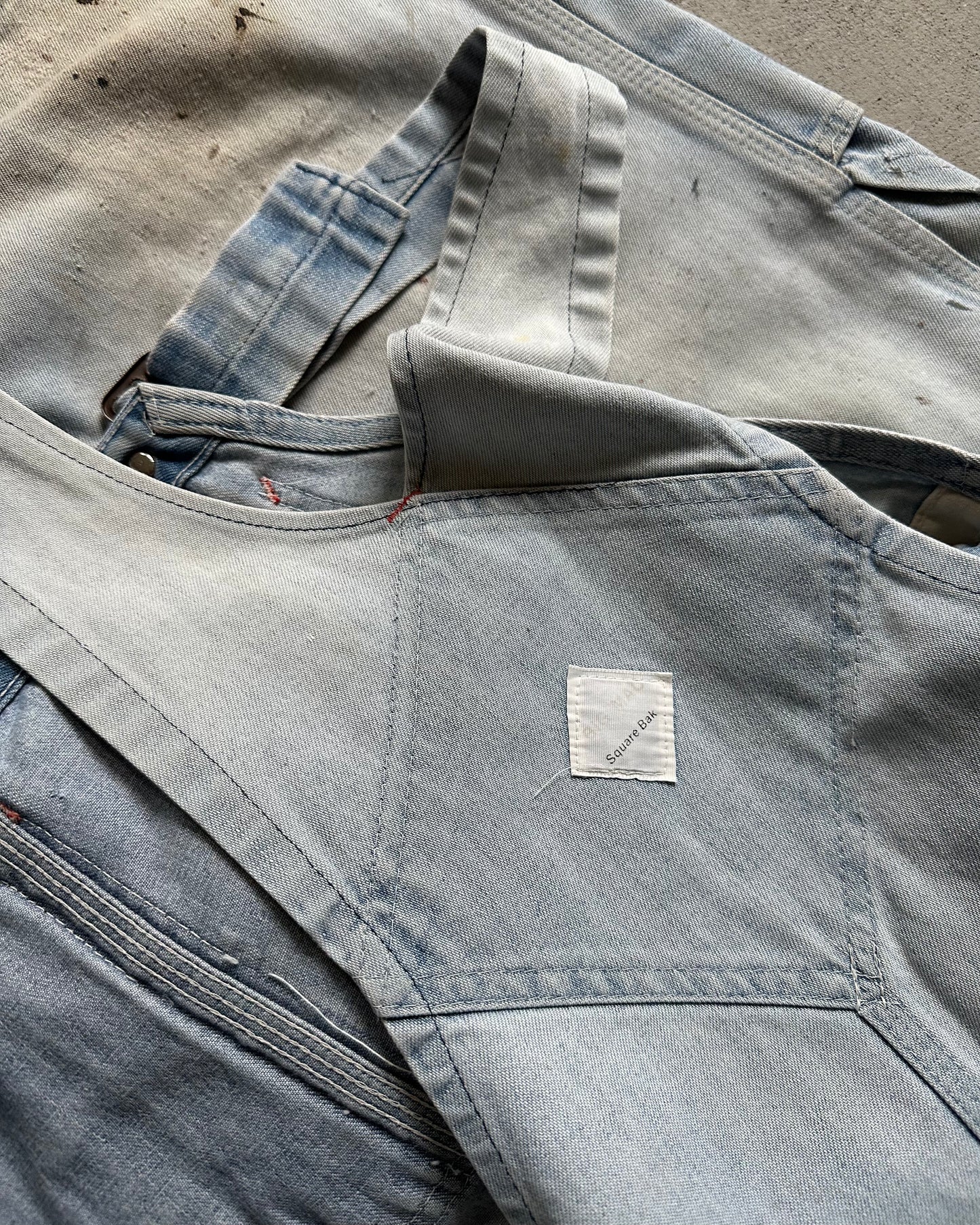 Années 1960 - Salopette Big Mac Vieillie - M