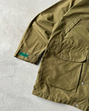 1970s - Khaki Woolrich Nylon Light Anorak Jacket - S
