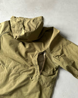 1970s - Khaki Woolrich Nylon Light Anorak Jacket - S