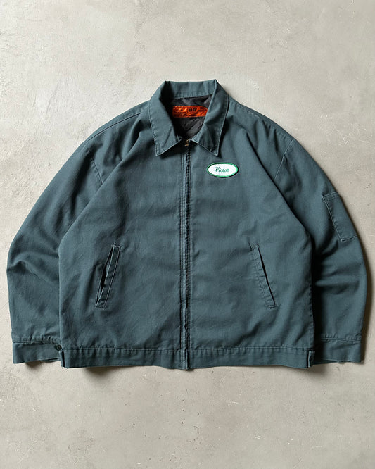 Années 90 - Veste de travail matelassée vert foncé - XL