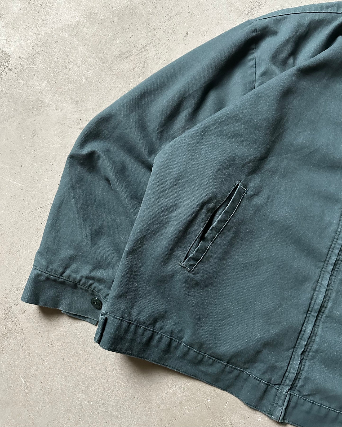 Années 90 - Veste de travail matelassée vert foncé - XL