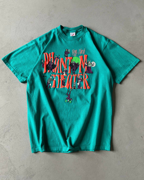 1990s - Teal "Phantom Theatre" T-Shirt - L