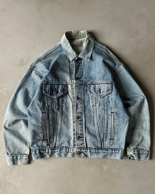 1980s - Levi's Type III Jeans Jacket - S/M