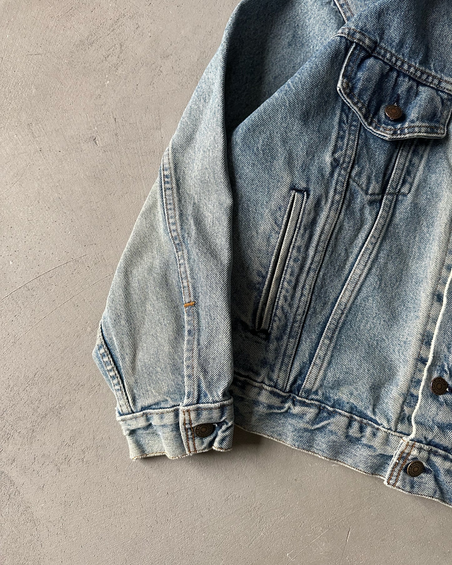 1980s - Levi's Type III Jeans Jacket - S/M