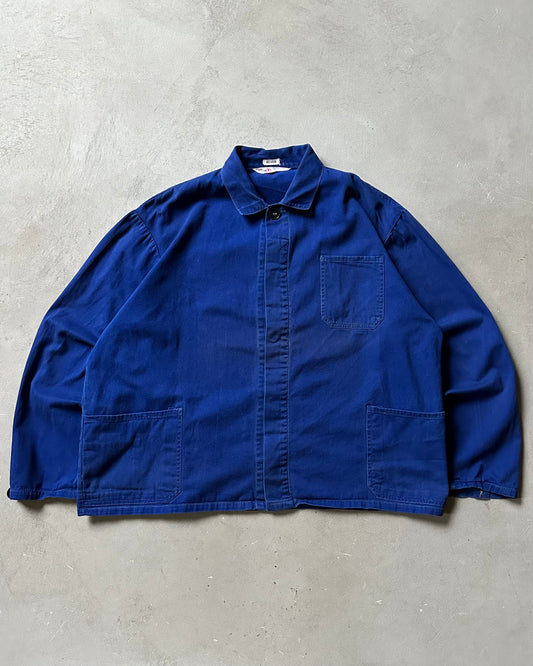 Années 60 - Veste de travail Euro bleue - Homme