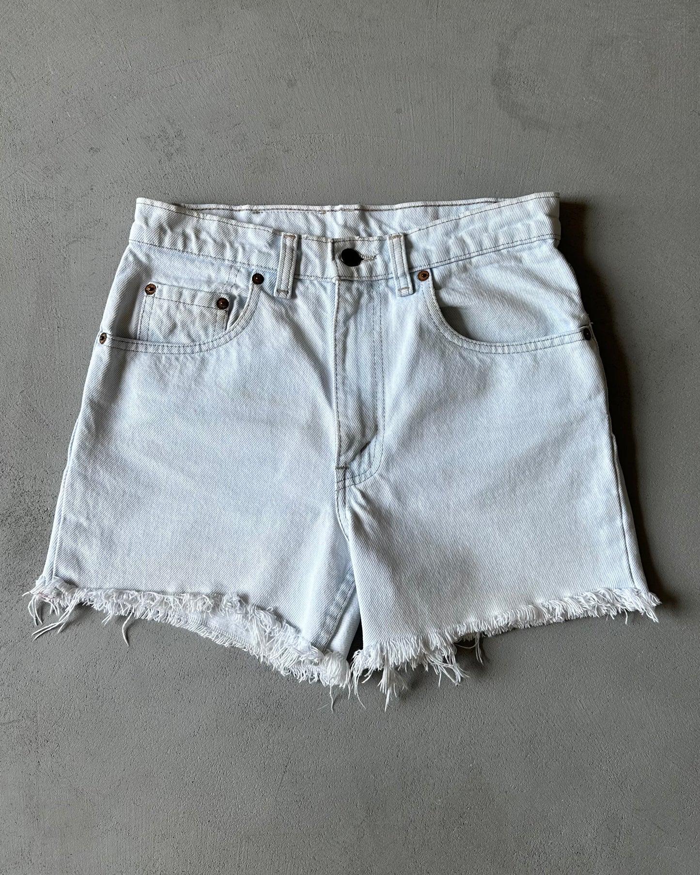 1990s - Lightwash Levi's 531 Cut Off Jhorts - 26