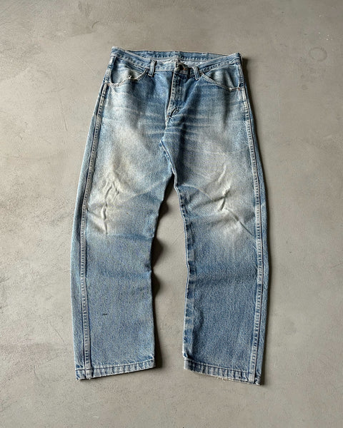 1990s - Faded Rustler Jeans - 33x28