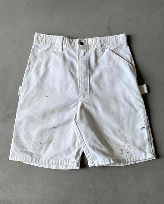 1990s - White Painter Shorts - 31