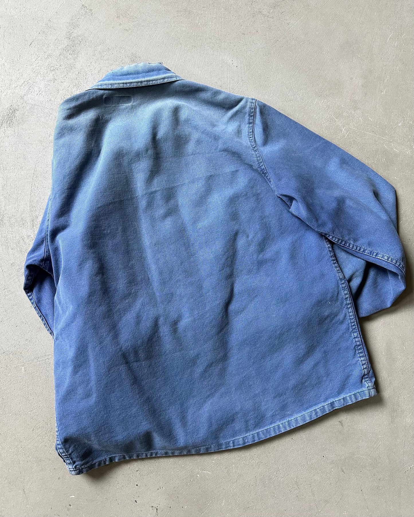 1980s - Distressed Blue Euro Chore - M
