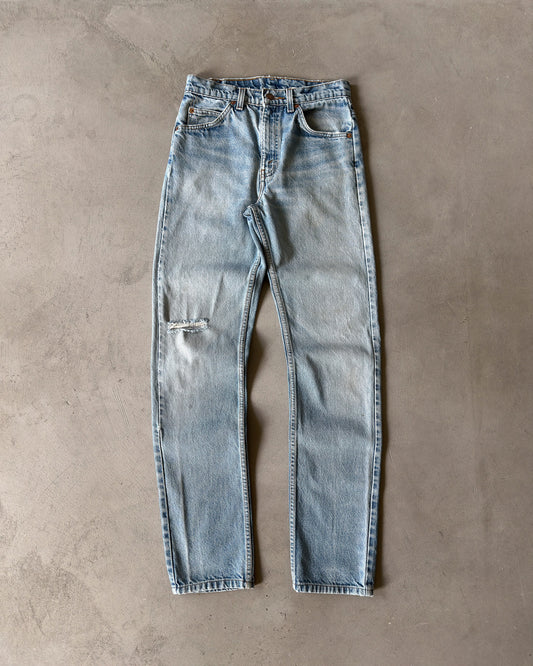 1980s - Distressed 505 Orange Tab Levi's Jeans - 26x33