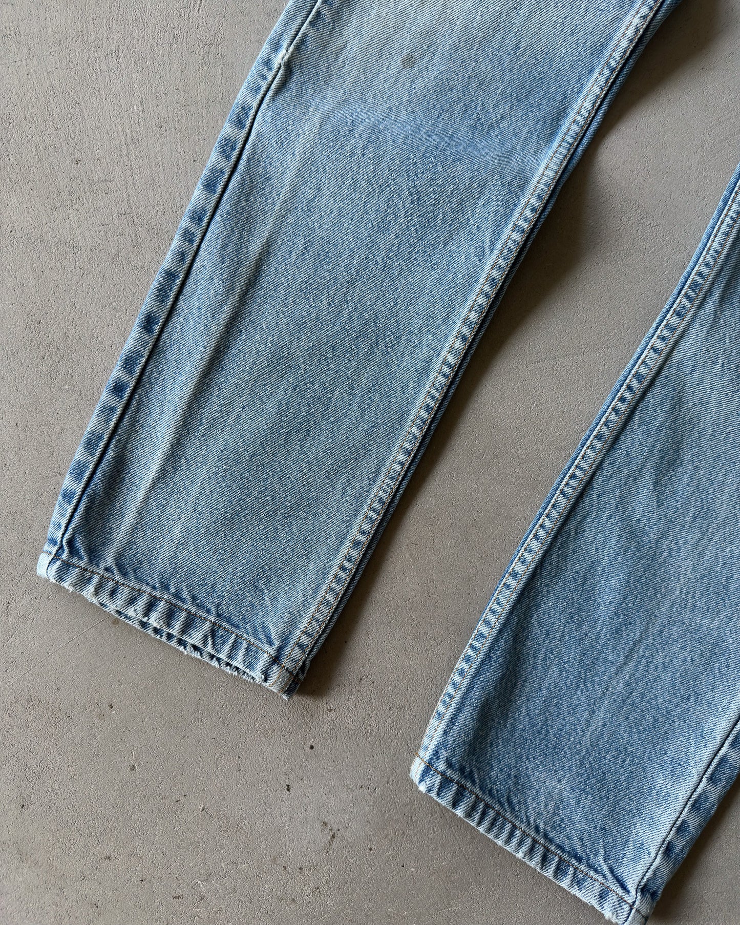 1980s - Distressed 505 Orange Tab Levi's Jeans - 26x33