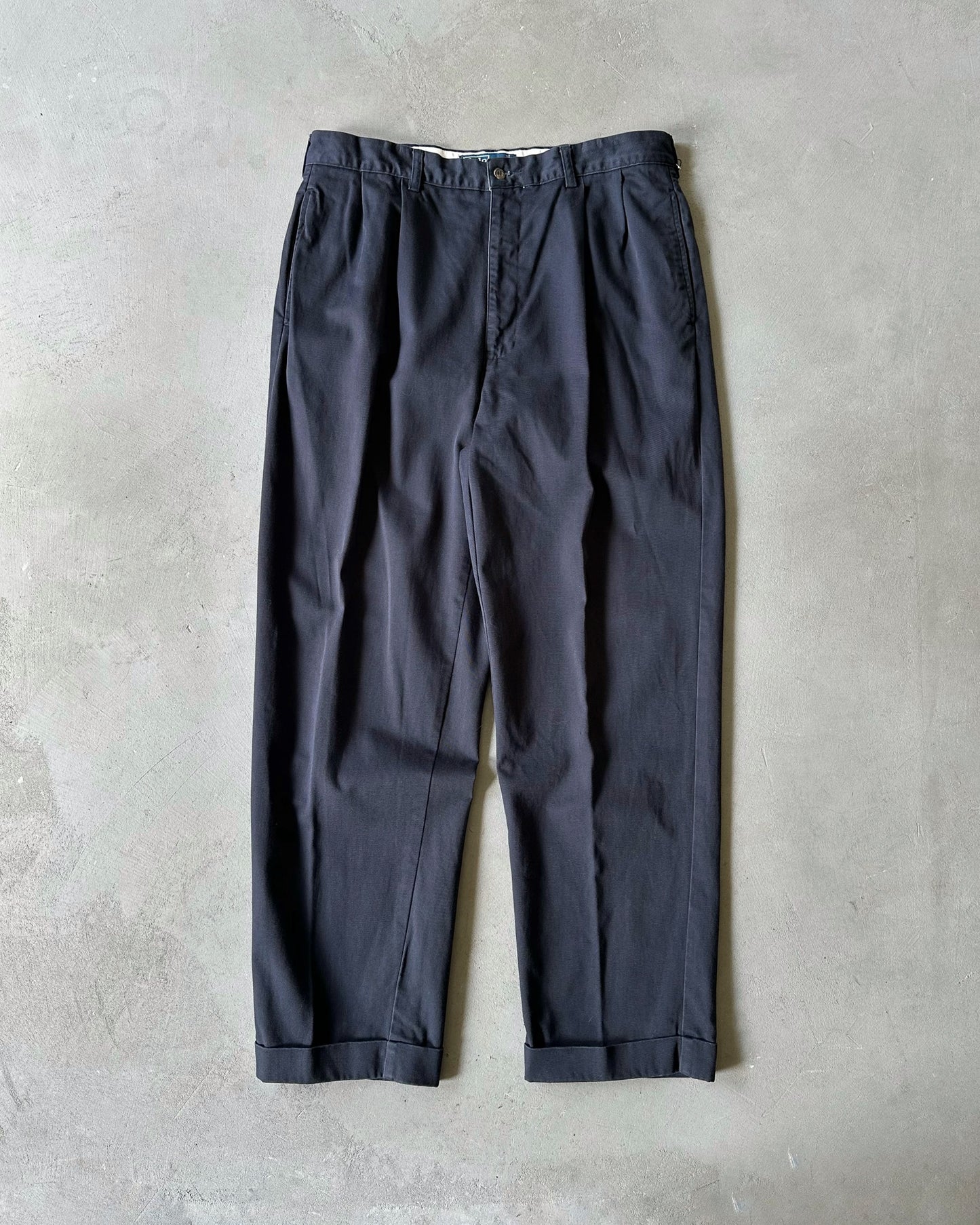 1990s - Navy Polo RL Hammond Pants - 34x30
