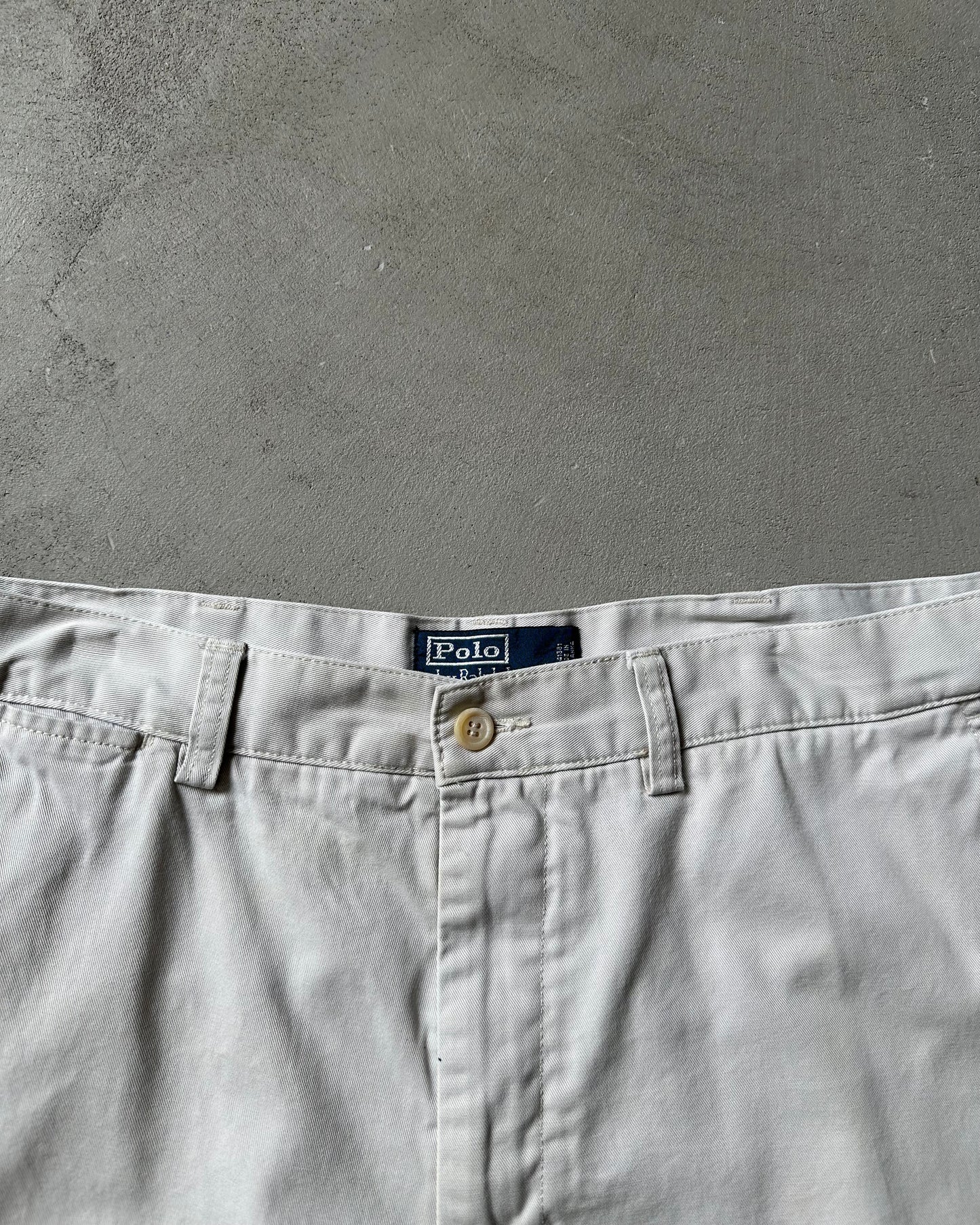 Années 2000 - Short de prospect crème Polo RL - 34