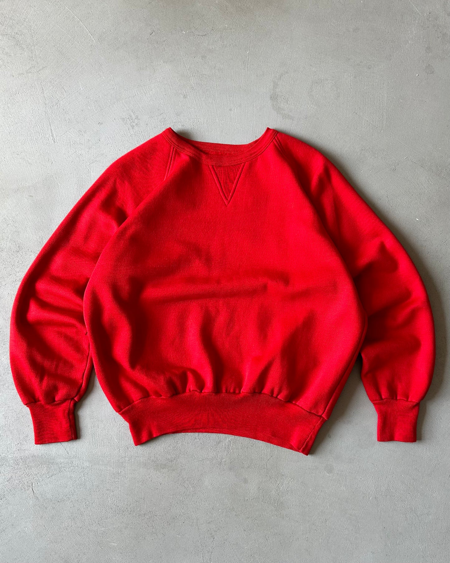 1970s - Red Scrambler Crewneck - M