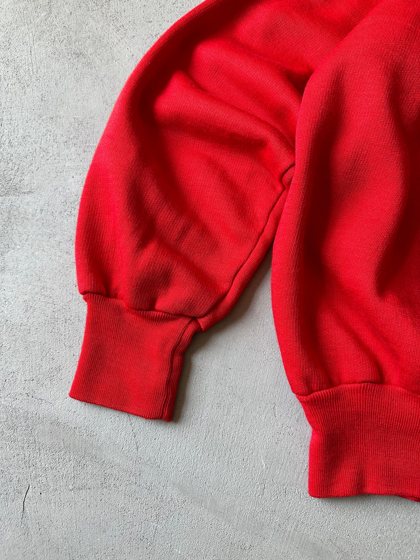 1970s - Red Scrambler Crewneck - M