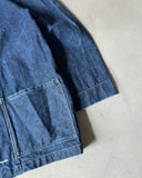 1970s - Denim Chore Jacket - L