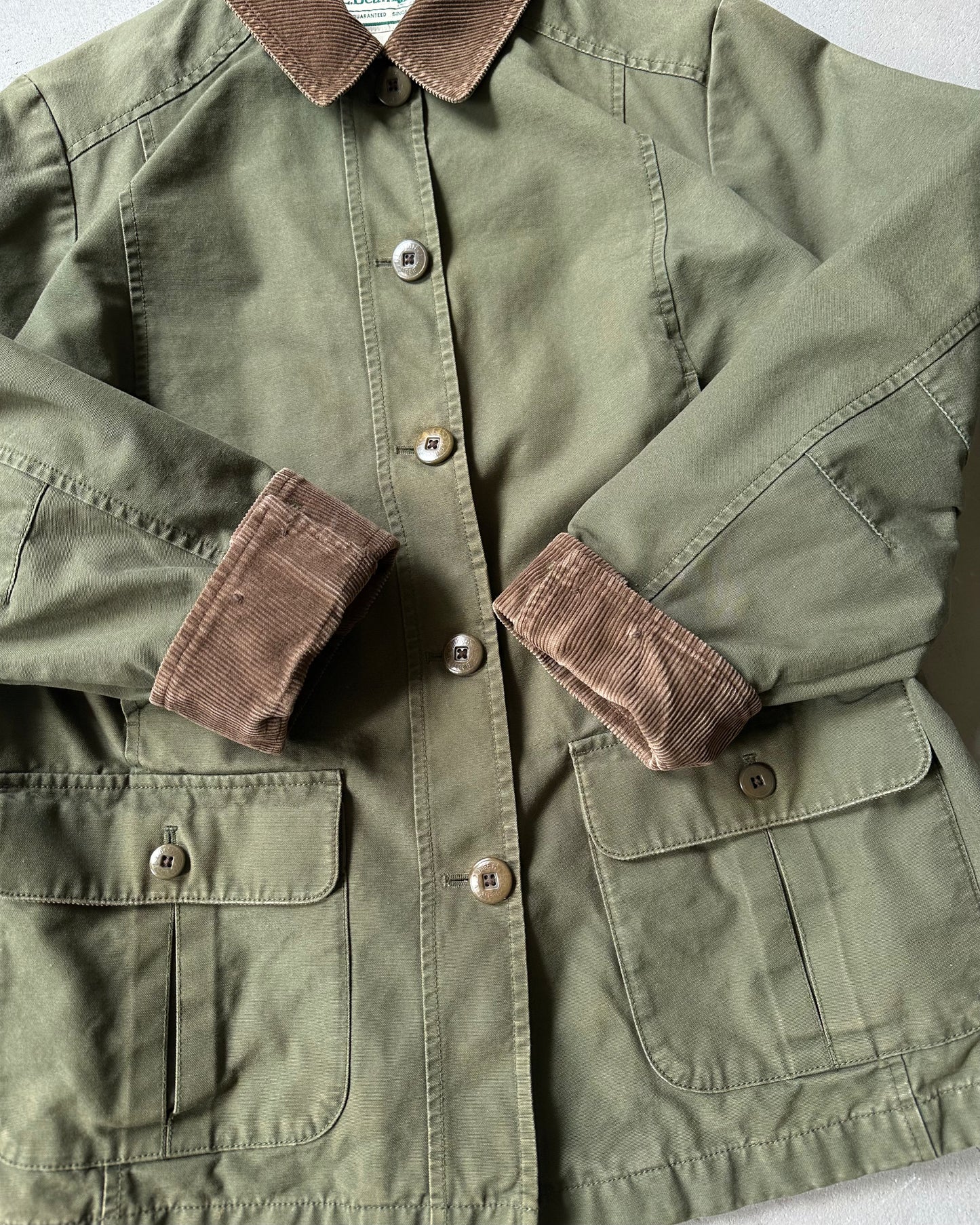 2000s - Green L.L.Bean Barn Coat - (W)M