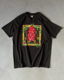 1990s - Black "Tejas Heat" T-Shirt - XL