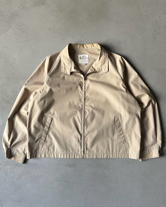 1990s - Beige Harrington Jacket - XL/XXL