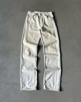 1990s - Cream 501 Levi's Jeans USA - 28x32