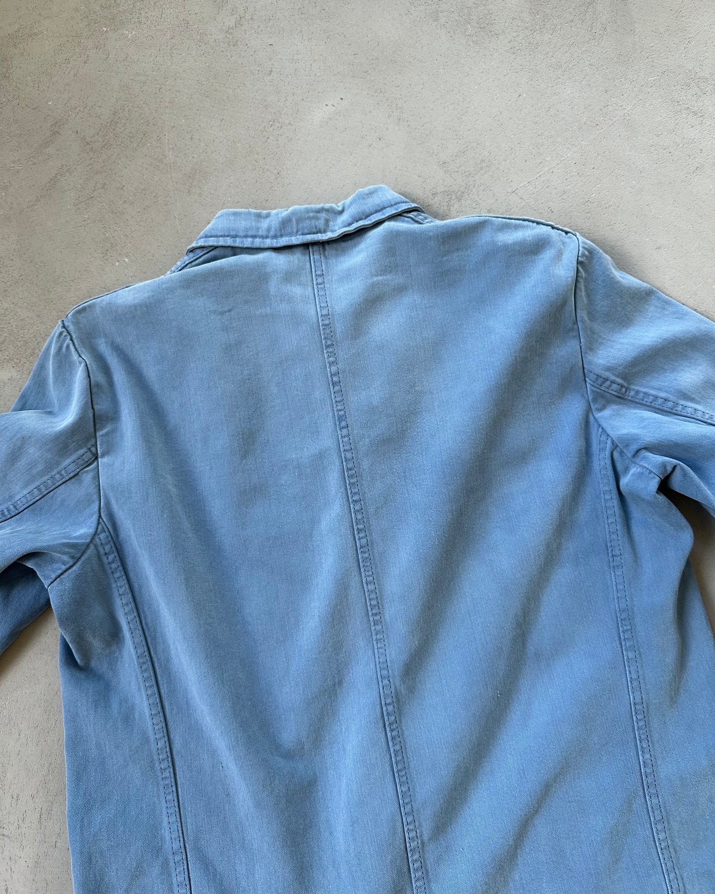1970s - Distressed Blue French Chore - S/M