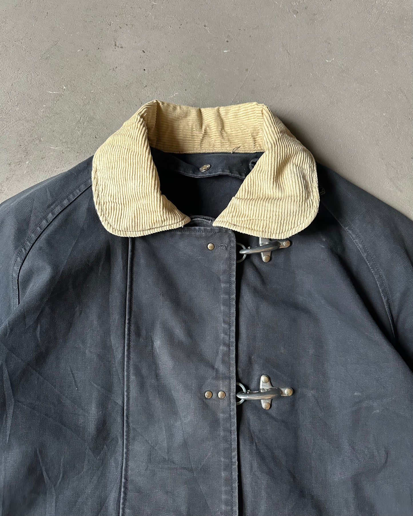 1990s - Navy Fireman Coat - XL