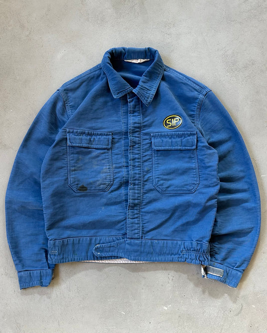 1970s - Faded Blue SIP French Chore - S