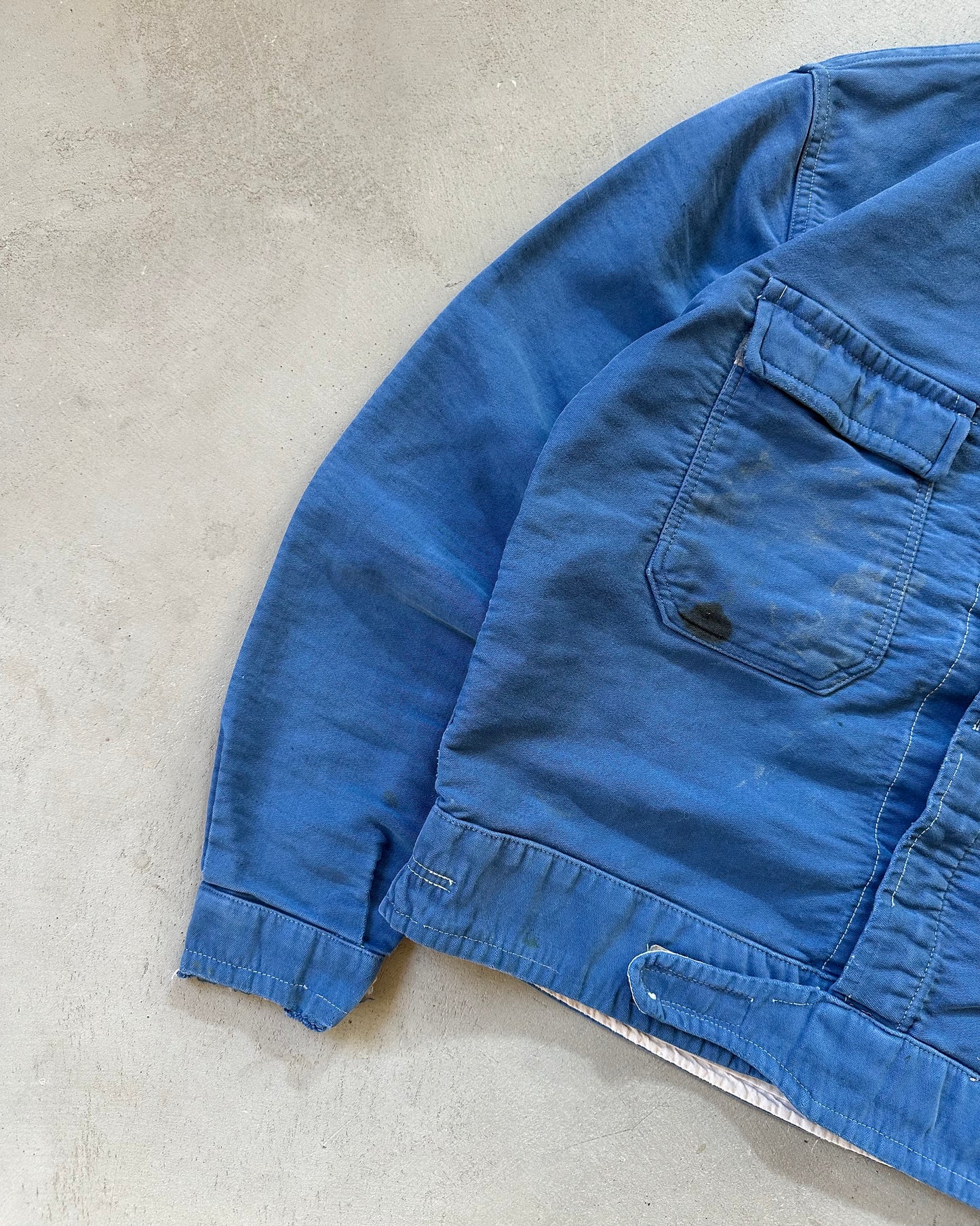 1970s - Faded Blue SIP French Chore - S
