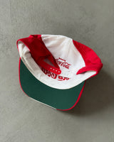 1990s - Red/White Coca-Cola Snap Back - OS
