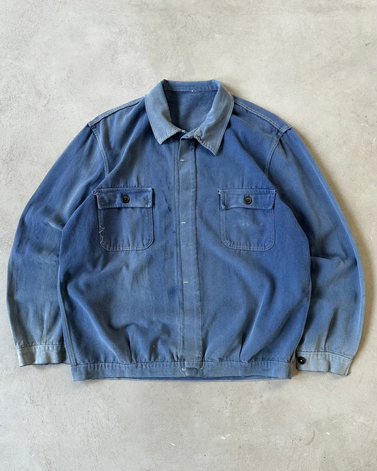 1960s - Faded Blue French Chore - L/XL
