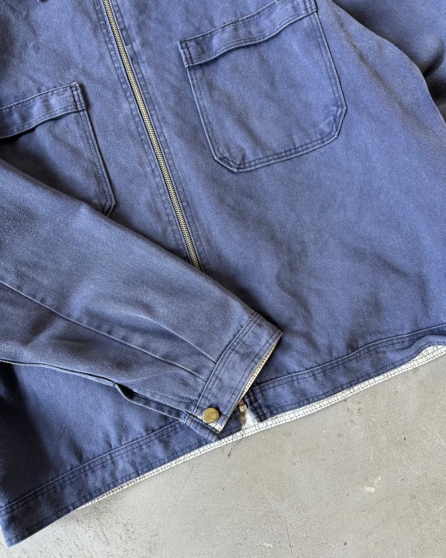 1970s - Blue Berserk French Chore - L