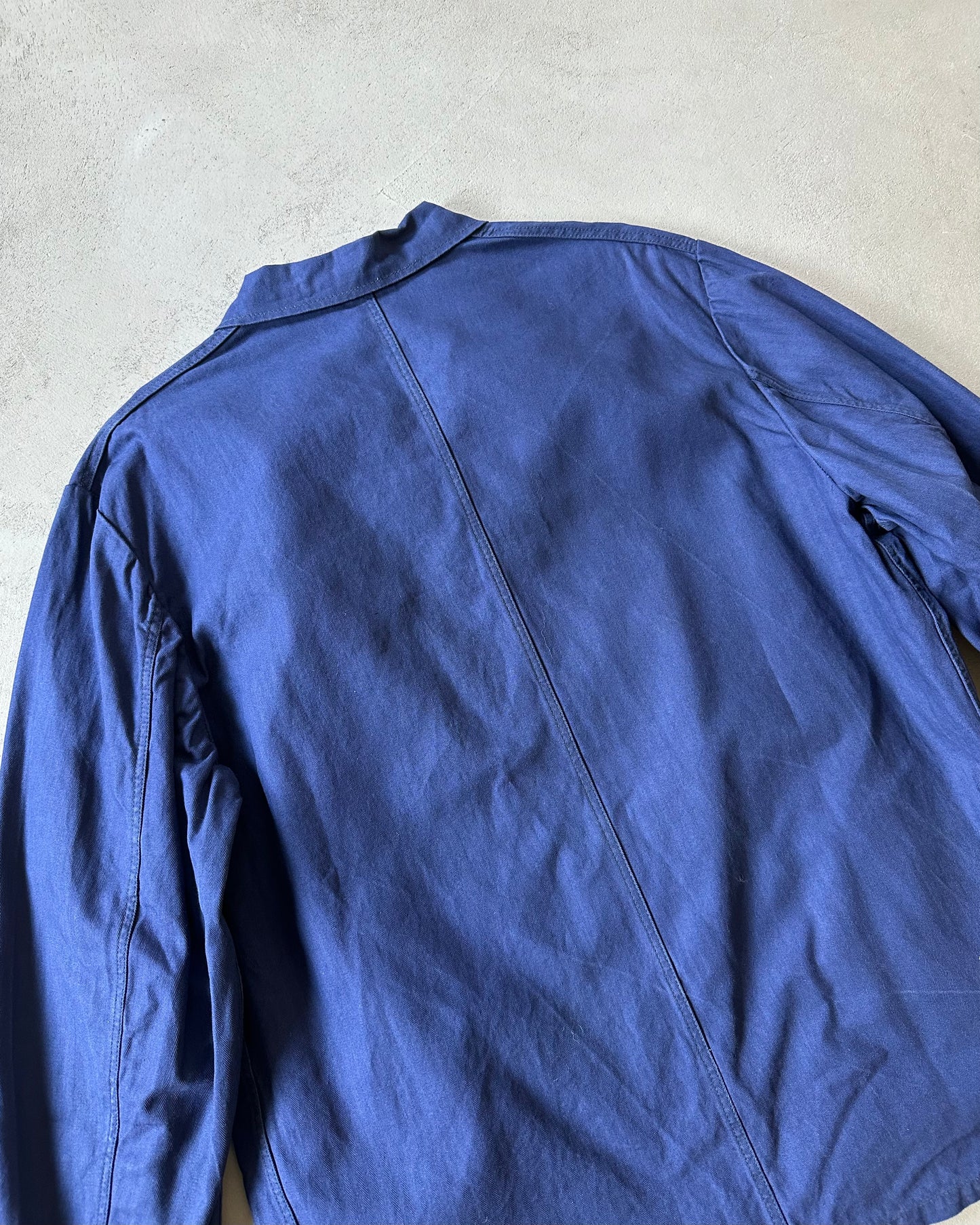 1970s - Blue HBT German Chore - XL