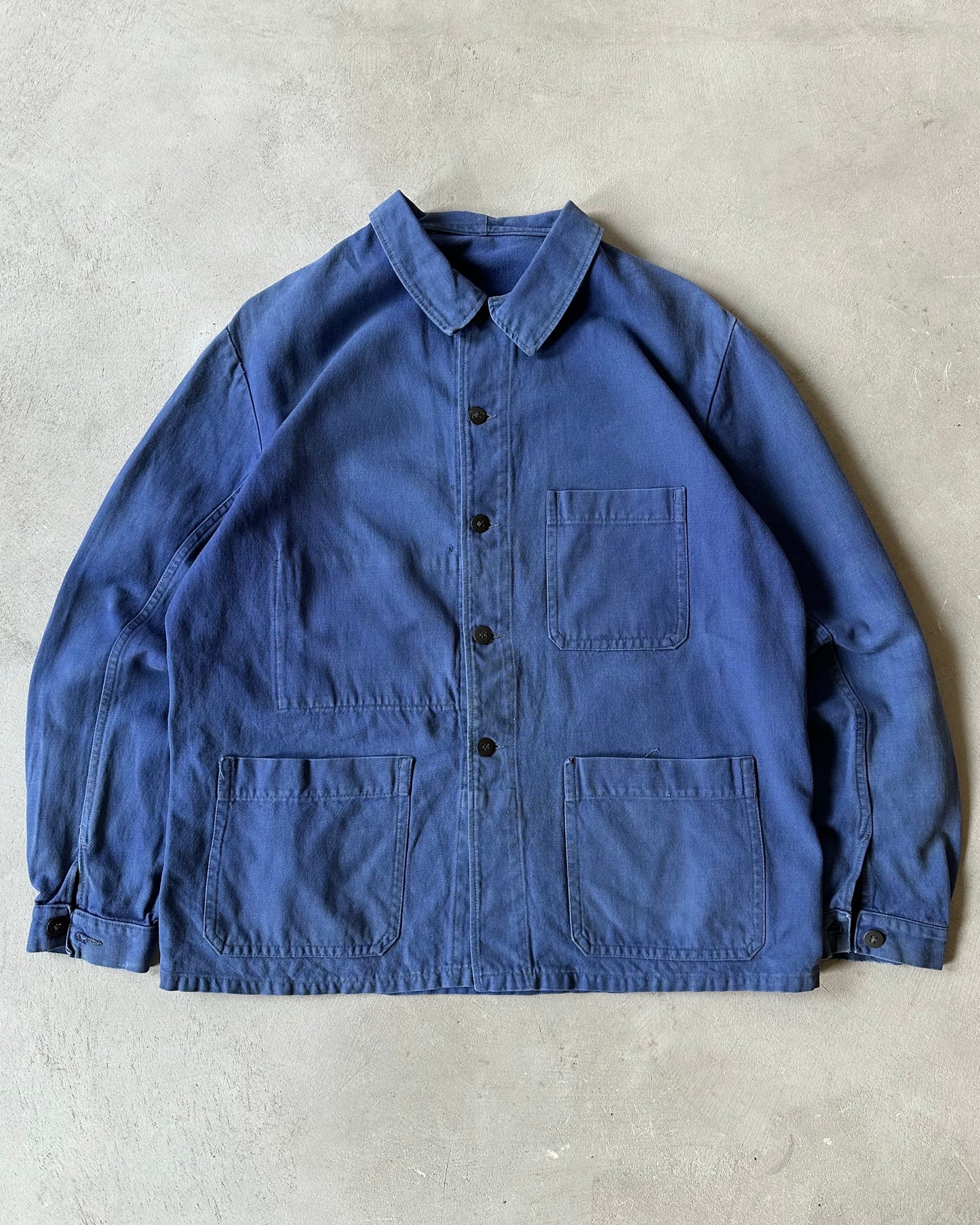 1960s - Blue French Chore - L