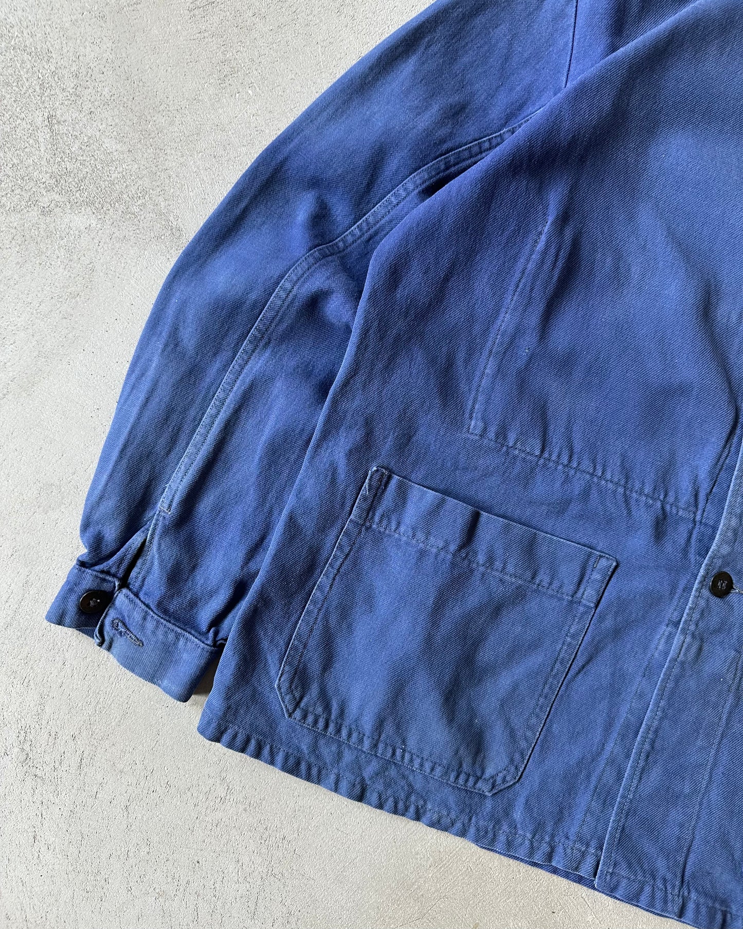 1960s - Blue French Chore - L
