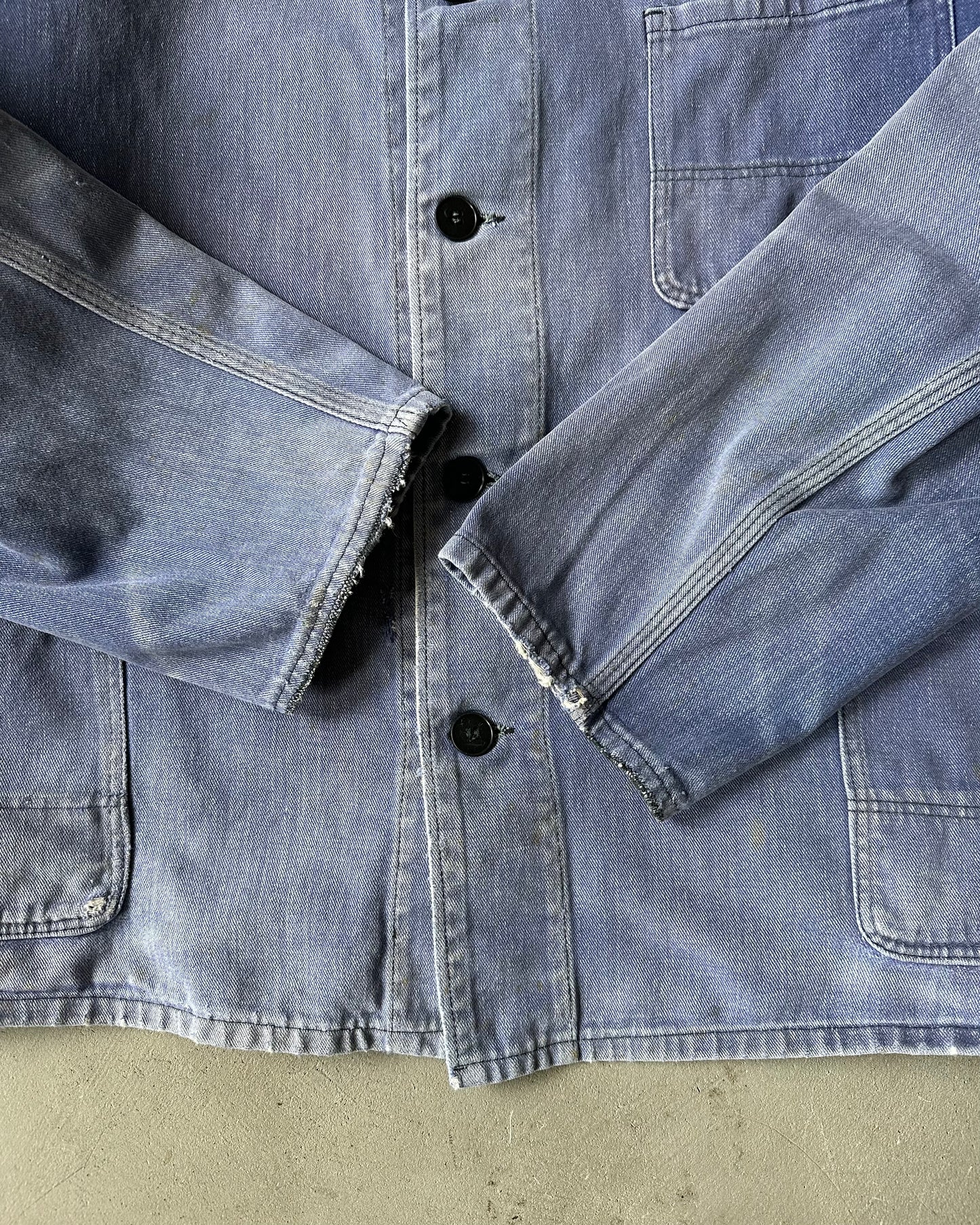 1970s - Faded Blue Euro Chore - M