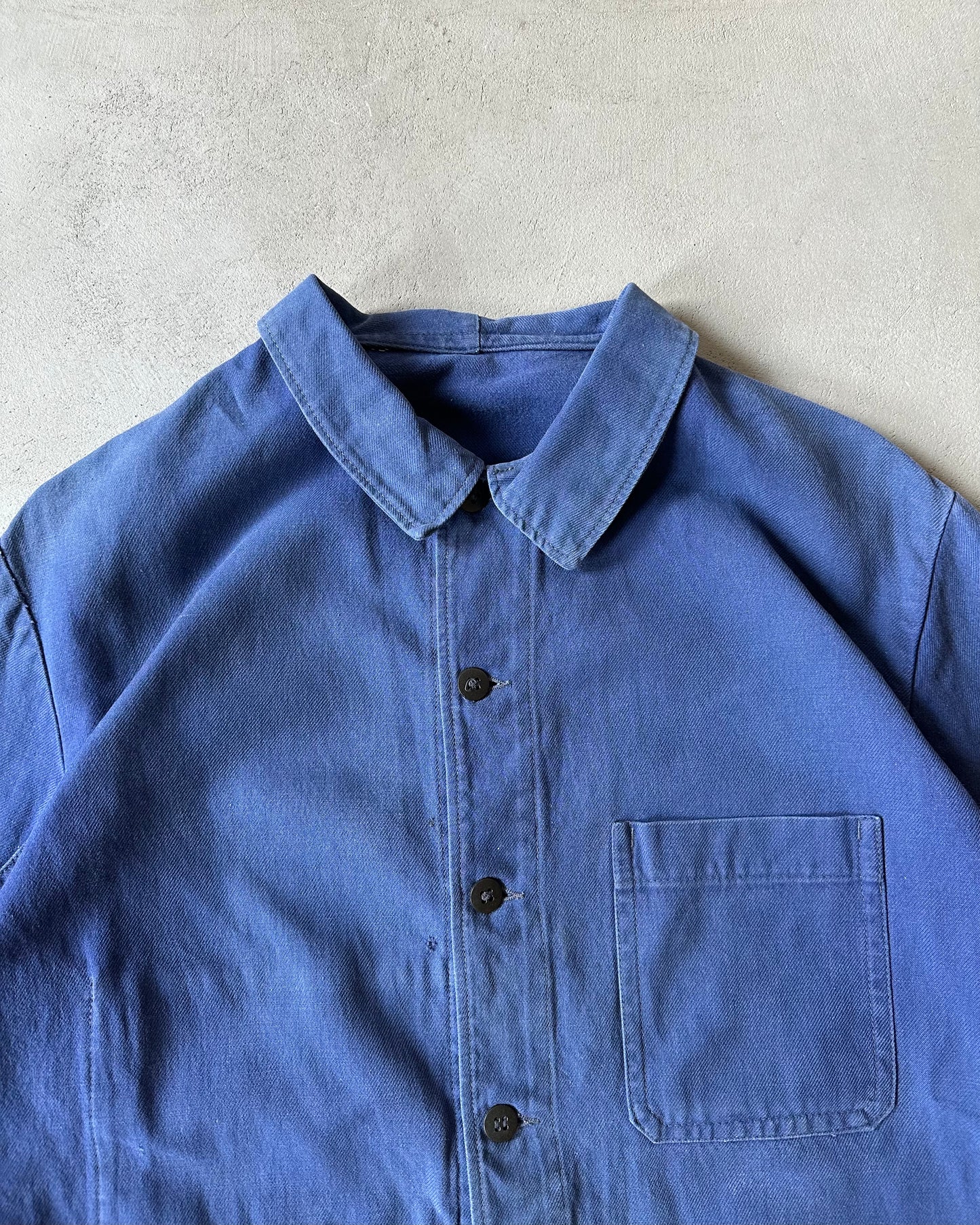 1960s - Blue French Chore - L