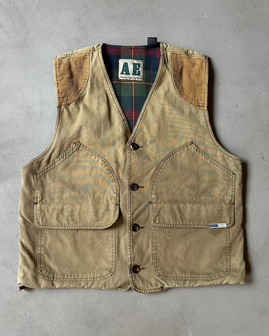 1990s - Green AE Hunting Vest - M
