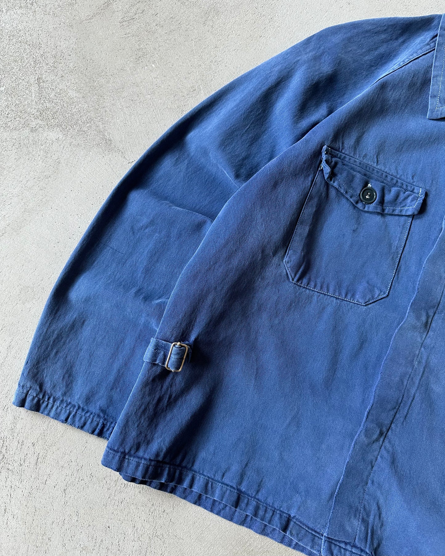 1960s - Blue Raglan French Chore - S/M