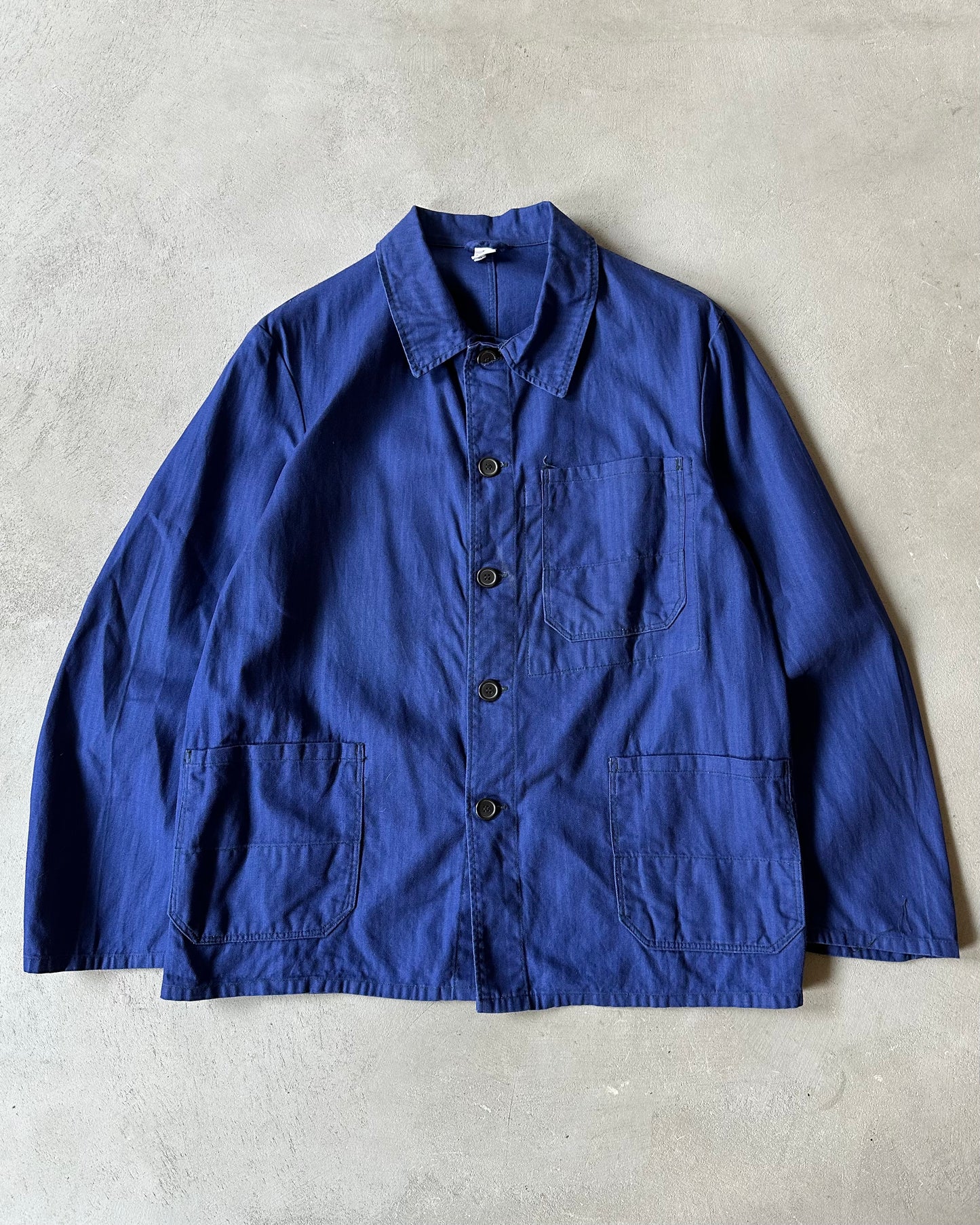 1990s - Blue HBT German Chore - L/XL