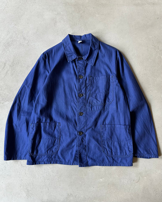 1990s - Blue HBT German Chore - L/XL