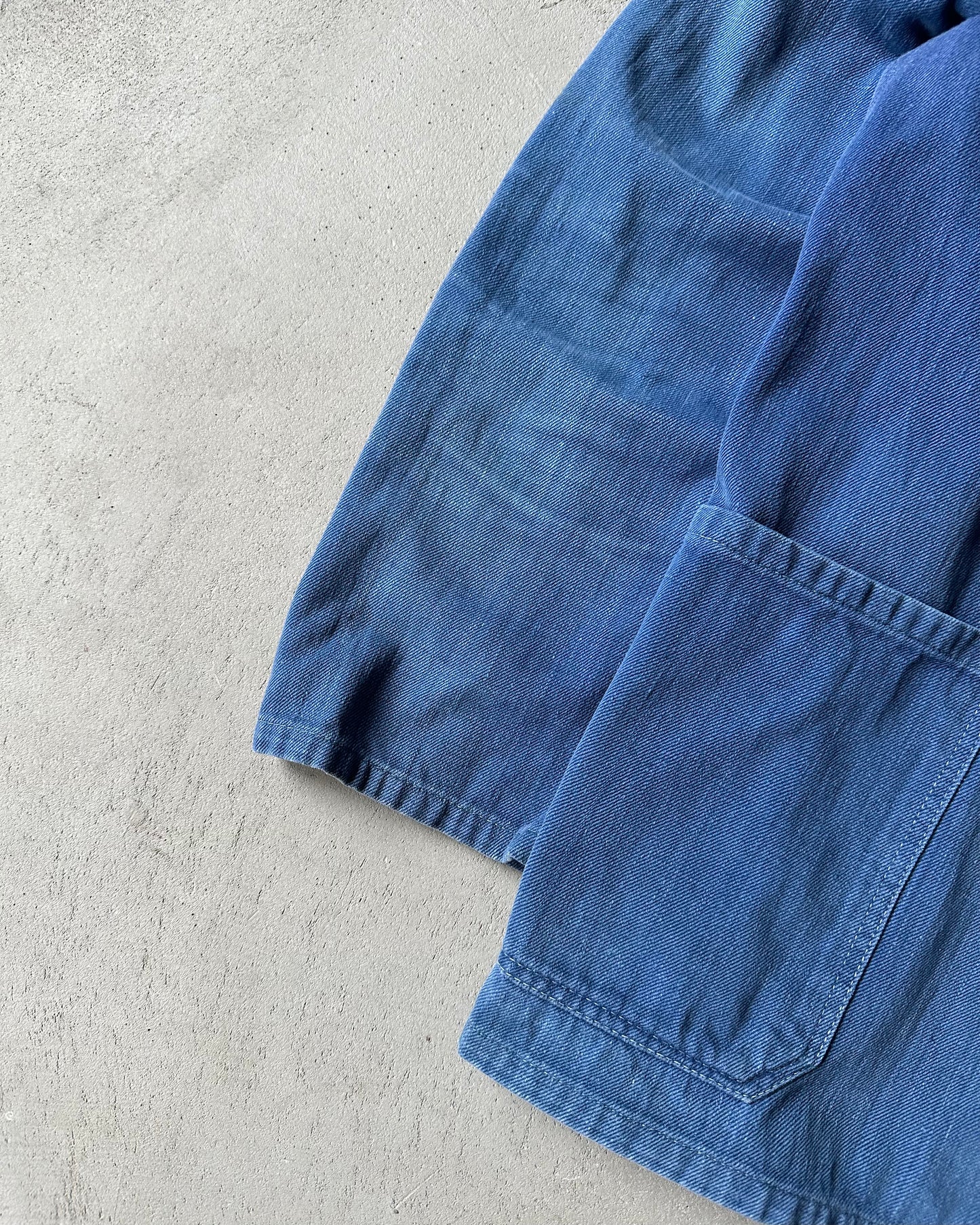 1960s - Faded Blue Euro Chore - L(Short)
