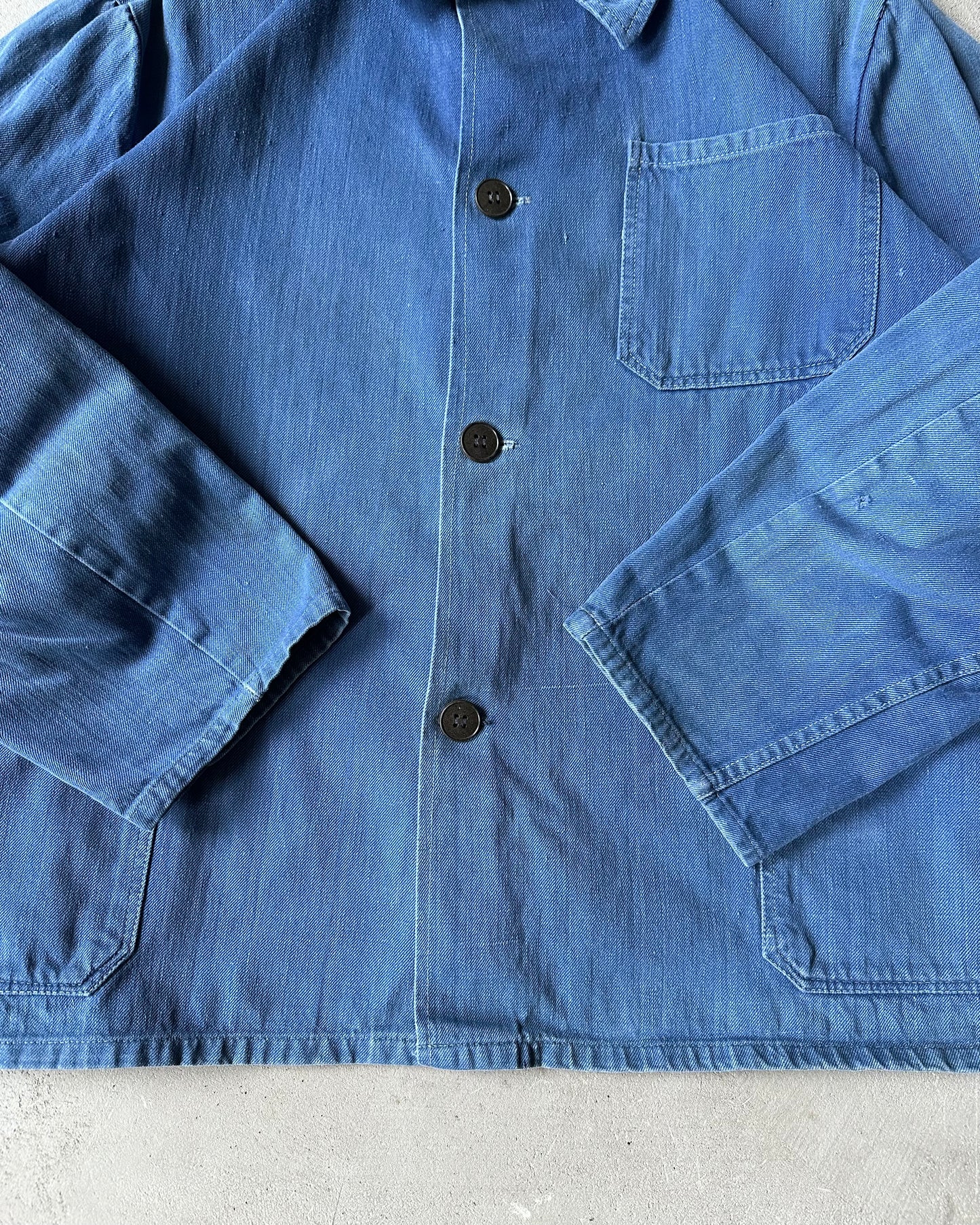 1960s - Faded Blue Euro Chore - L(Short)